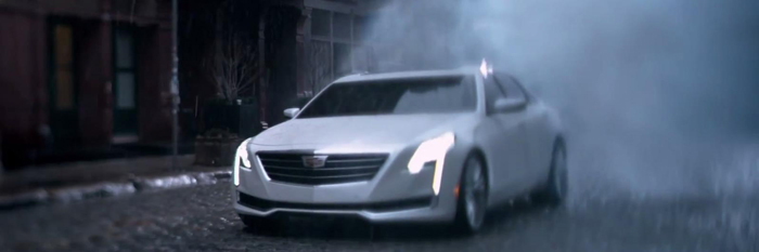 Конкурента Mercedes S-Class от Cadillac рассекретили на видео